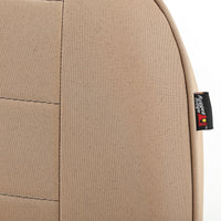 Rugged Ridge Low-Back Front Seat Non-Recline Tan 55-86 CJ - Safety