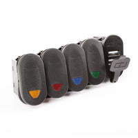 Rugged Ridge Lower Switch Panel Kit 11-18 Jeep Wrangler JK/JKU - Interior Accessories
