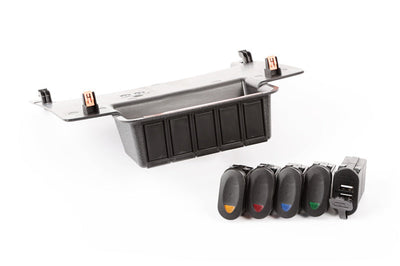 Rugged Ridge Lower Switch Panel Kit 11-18 Jeep Wrangler JK/JKU - Interior Accessories
