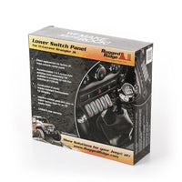 Rugged Ridge Lower Switch Panel Kit 11-18 Jeep Wrangler JK/JKU - Interior Accessories