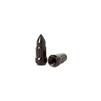 Rugged Ridge Lug Bullet Style Black 1/2-20 - Wheel and Tire Accessories