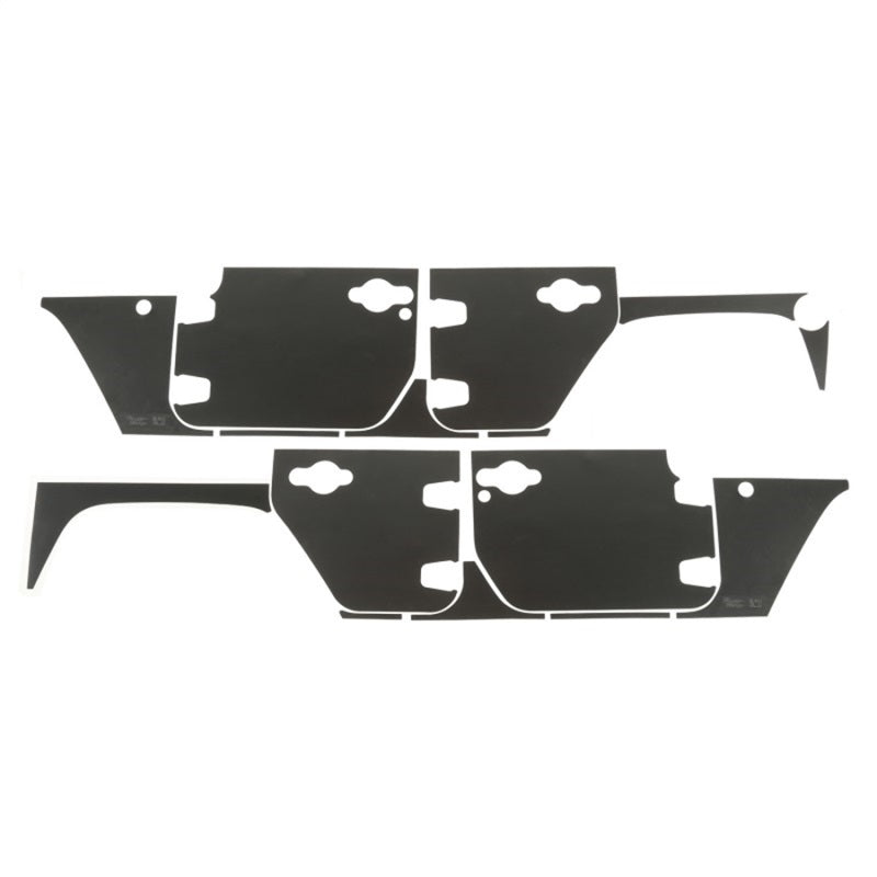 Rugged Ridge Magnetic Protection Panel kit 4-Dr07-18 Jeep Wrangler - Body Armor &