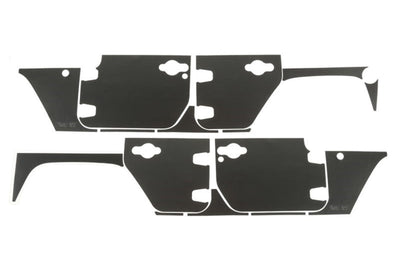 Rugged Ridge Magnetic Protection Panel kit 4-Dr07-18 Jeep Wrangler - Body Armor &