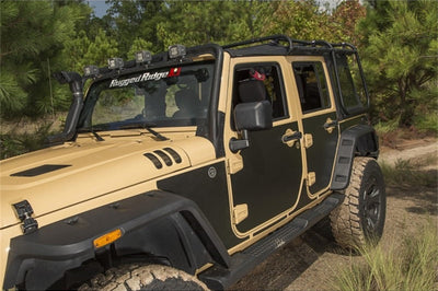 Rugged Ridge Magnetic Protection Panel kit 4-Dr07-18 Jeep Wrangler - Body Armor &