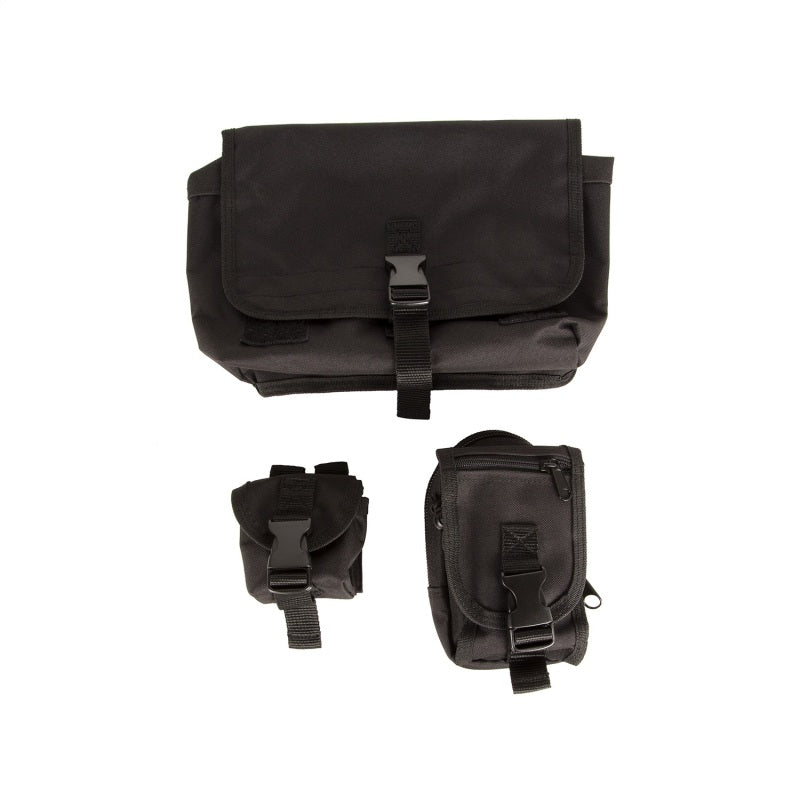 Rugged Ridge Molle Storage Bag System 18-20 Jeep Wrangler JL/JT Rubicon - Interior Accessories