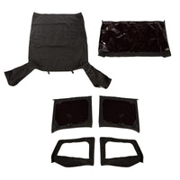 Rugged Ridge Montana Top Black Diamond W/SkinsTinted 88-95 YJ - Roofs & Roof Accessories