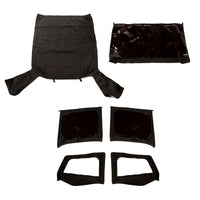 Rugged Ridge Montana Top Black Diamond W/SkinsTinted 88-95 YJ - Roofs & Roof Accessories