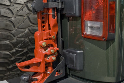 Rugged Ridge Off-road Jack Mounting Bracket 07-18 Jeep Wrangler JK - Winches & Hitches
