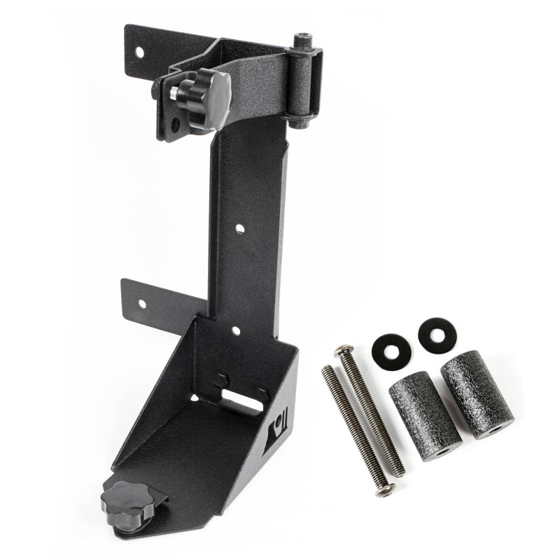 Rugged Ridge Off-Road Jack Mounting Bracket Kit 07-18 Jeep Wrangler JK/JKU - Winches & Hitches