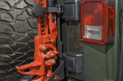 Rugged Ridge Off-Road Jack Mounting Bracket Kit 07-18 Jeep Wrangler JK/JKU - Winches & Hitches