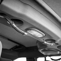 Rugged Ridge Rear Dual Grab Strap Black 07-18 Jeep Wrangler Unlimited JK - Interior Accessories