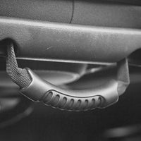 Rugged Ridge Rear Side Grab Handles Black 07-18 Jeep Wrangler Unlimited JK - Interior Accessories