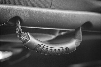 Rugged Ridge Rear Side Grab Handles Black 07-18 Jeep Wrangler Unlimited JK - Interior Accessories