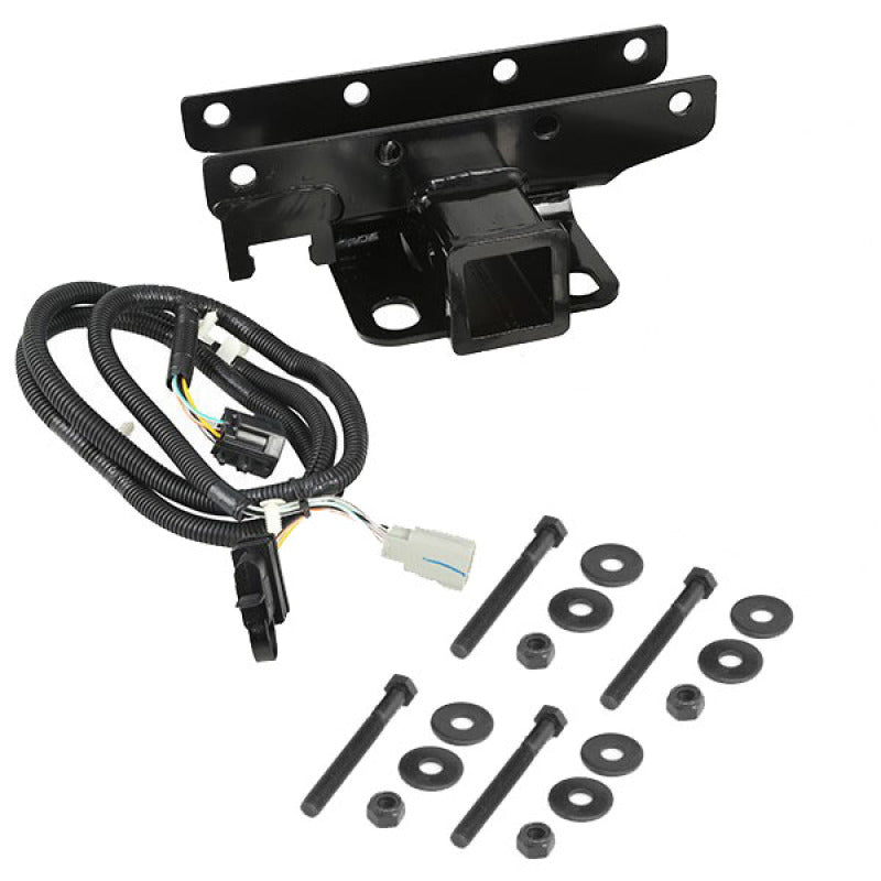 Rugged Ridge Receiver Hitch Kit w/ Wiring Harness 07-18 Jeep Wrangler JK - Winches & Hitches