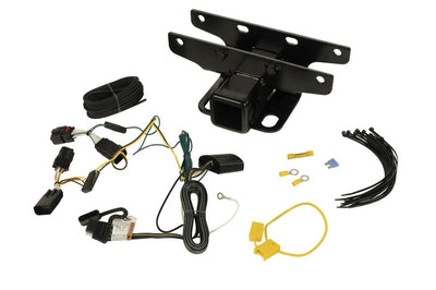 Rugged Ridge Receiver Hitch Kit w/ Wiring Harness 18-20 Jeep Wrangler JL - Winches & Hitches