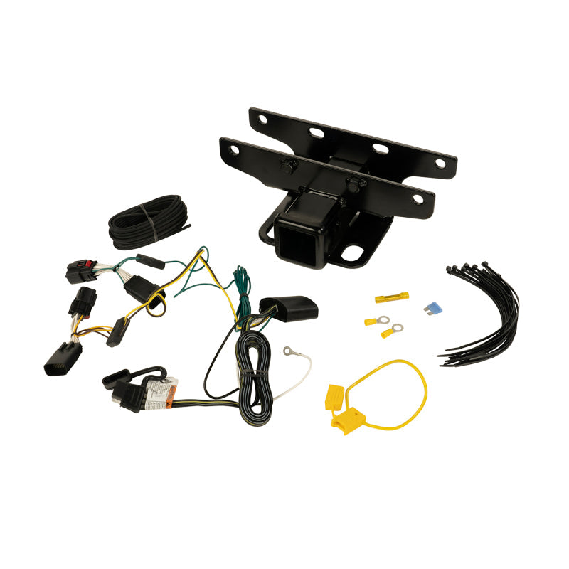 Rugged Ridge Receiver Hitch Kit w/ Wiring Harness 18-20 Jeep Wrangler JL - Winches & Hitches