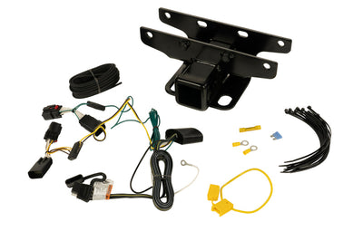 Rugged Ridge Receiver Hitch Kit w/ Wiring Harness 18-20 Jeep Wrangler JL - Winches & Hitches