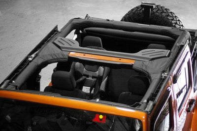 Rugged Ridge Roll Bar Cover Polyester 07-18 Jeep Wrangler Unlimited JK - Safety