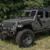 Rugged Ridge Roof Rack with Basket 18-20 Jeep Wrangler JL 4Dr Hardtops - Roofs & Accessories
