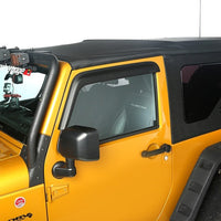 Rugged Ridge Sailcloth Soft Top Black Diamond 10-18 2-Door JK - Roofs & Roof Accessories