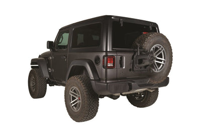 Rugged Ridge Spare Tire Relocation Bracket 18-20 Jeep Wrangler JL - Fabrication