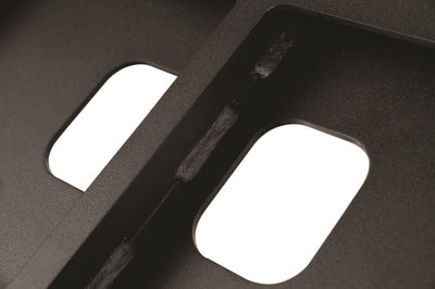 Rugged Ridge Spare Tire Relocation Bracket 18-20 Jeep Wrangler JL - Fabrication