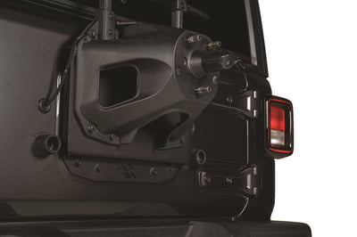 Rugged Ridge Spare Tire Relocation Bracket 18-20 Jeep Wrangler JL - Fabrication