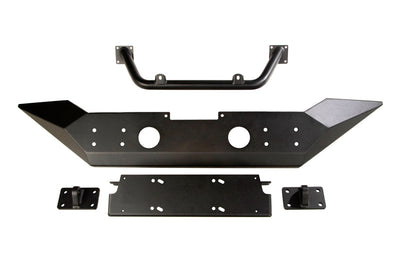 Rugged Ridge Spartan Front Bumper HCE W/Overrider 18-20 Jeep Wrangler JL/JT - Bumpers Grilles & Guards