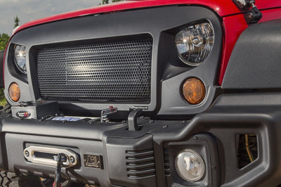 Rugged Ridge Spartan Grille 07-18 Jeep Wrangler JK - Bumpers Grilles & Guards