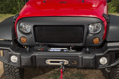 Rugged Ridge Spartan Grille 07-18 Jeep Wrangler JK - Bumpers Grilles & Guards