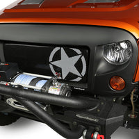 Rugged Ridge Spartan Grille Kit Star 07-18 Jeep Wrangler - Bumpers Grilles & Guards