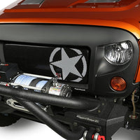Rugged Ridge Spartan Grille Kit Star 07-18 Jeep Wrangler - Bumpers Grilles & Guards