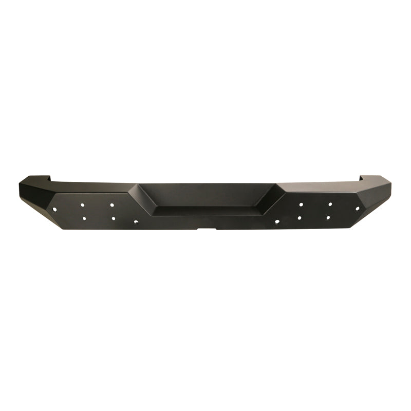 Rugged Ridge Spartan Rear Bumper Full Width 18-20 Jeep Wrangler JL - Bumpers Grilles & Guards