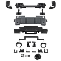 Rugged Ridge Stubby Venator Front Bumper 18-20 Jeep Wrangler JL/JT - Bumpers Grilles & Guards