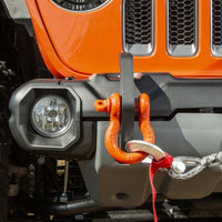 Rugged Ridge Stubby Venator Front Bumper 18-20 Jeep Wrangler JL/JT - Bumpers Grilles & Guards