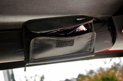 Rugged Ridge Sunglass Holder Storage Pouch 55-19 Jeep CJ / Wrangler - Lights