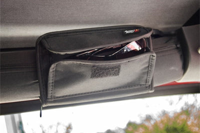 Rugged Ridge Sunglass Holder Storage Pouch 55-19 Jeep CJ / Wrangler - Lights
