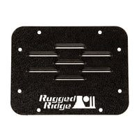 Rugged Ridge Tire Carrier Delete Plate 07-18 Jeep Wrangler JK - Wheel and Accessories