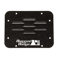Rugged Ridge Tire Carrier Delete Plate 07-18 Jeep Wrangler JK - Wheel and Accessories