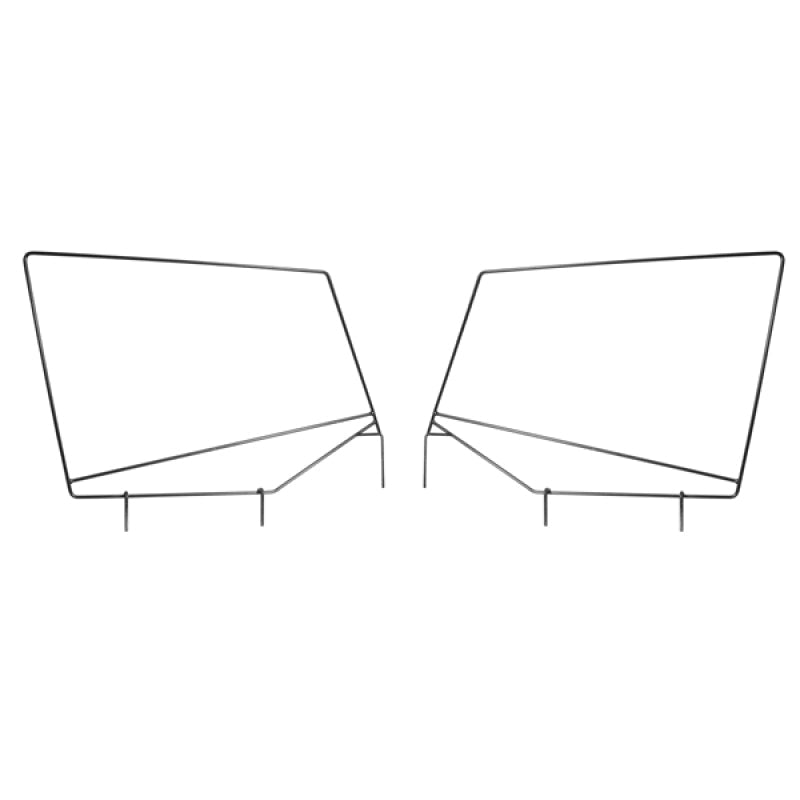 Rugged Ridge Upper Door Skin Frames 87-95 Jeep Wrangler YJ - Interior Accessories