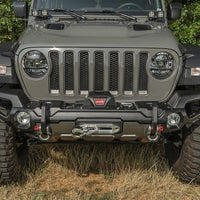 Rugged Ridge Venator Front Bumper 18-20 Jeep Wrangler JL/JT - Bumpers Grilles & Guards