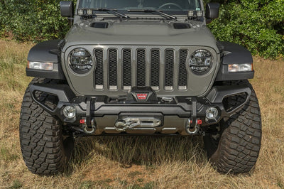Rugged Ridge Venator Front Bumper 18-20 Jeep Wrangler JL/JT - Bumpers Grilles & Guards