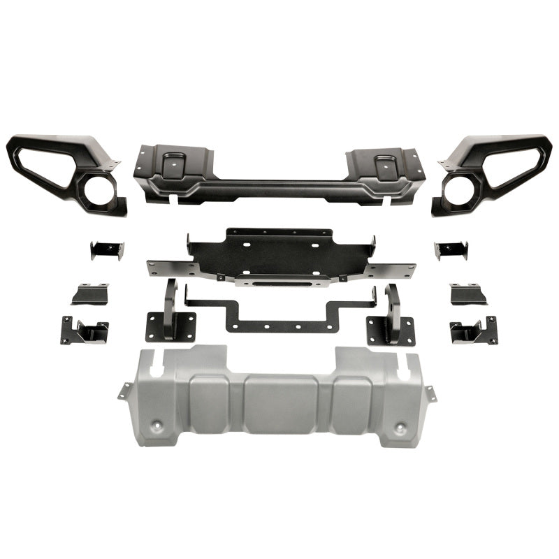 Rugged Ridge Venator Front Bumper 18-20 Jeep Wrangler JL/JT - Bumpers Grilles & Guards