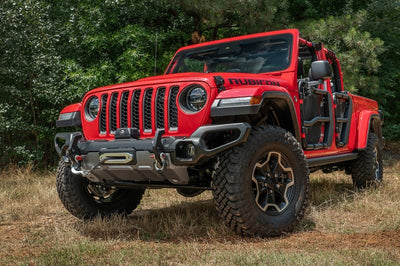 Rugged Ridge Venator Front Bumper 18-20 Jeep Wrangler JL/JT - Bumpers Grilles & Guards