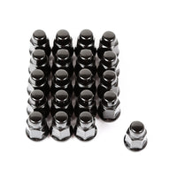 Rugged Ridge Wheel Lug Nut Set of 20 Black 1/2-20 - and Tire Accessories