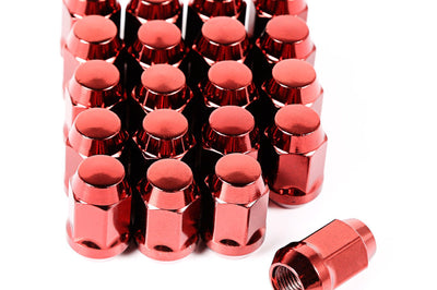 Rugged Ridge Wheel Lug Nut Set of 20 Red 1/2-20 - and Tire Accessories