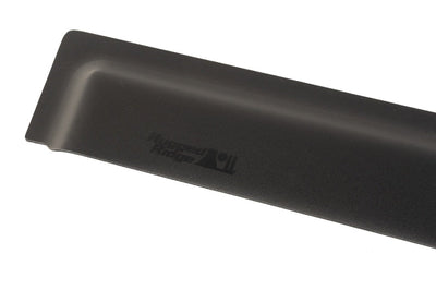 Rugged Ridge Window Visors Matte Black 18-19 2-Door Jeep Wrangler - Deflectors