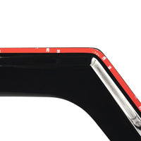 Rugged Ridge Window Visors Matte Black 18-19 2-Door Jeep Wrangler - Deflectors