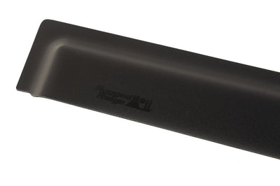 Rugged Ridge Window Visors Matte Black 18-20 Jeep Wrangler JLU/JT - Deflectors
