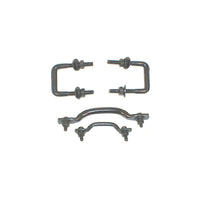 Rugged Ridge Windshield Tie Down Kit Black 55-95 Jeep CJ / Wrangler - Suspension